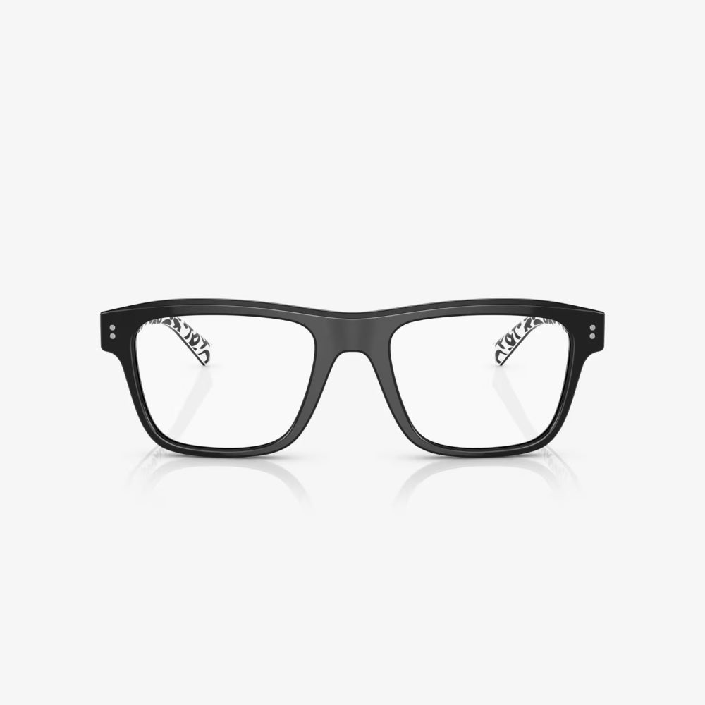 Square Black Eyeglasses