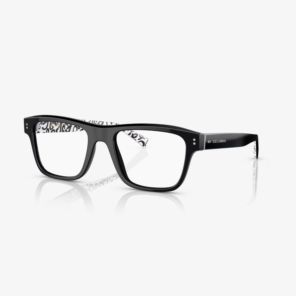 Square Black Eyeglasses