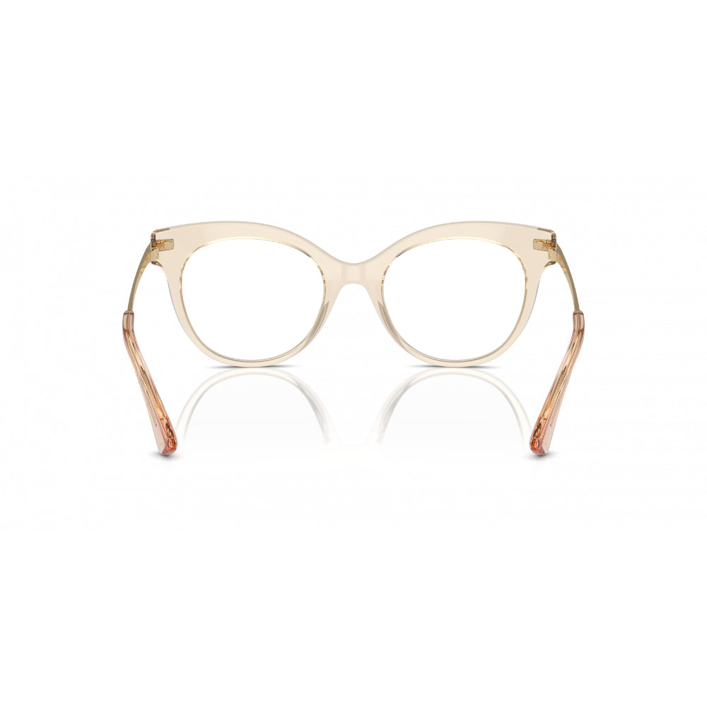 Butterfly Transparent camel Eyeglasses
