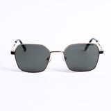 نظارات شمسية مربع ذهبي