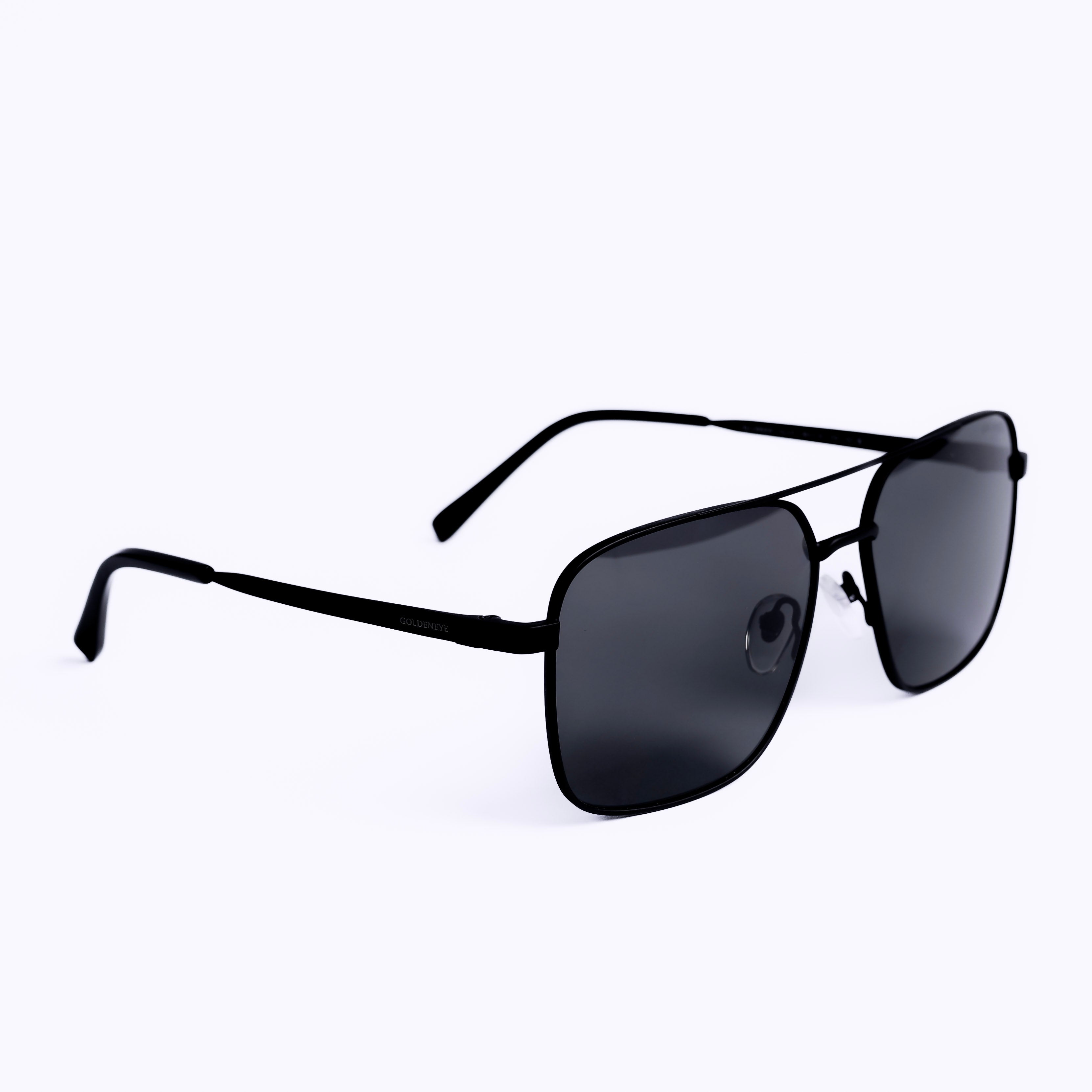 نظارات شمسية مربع رمادي