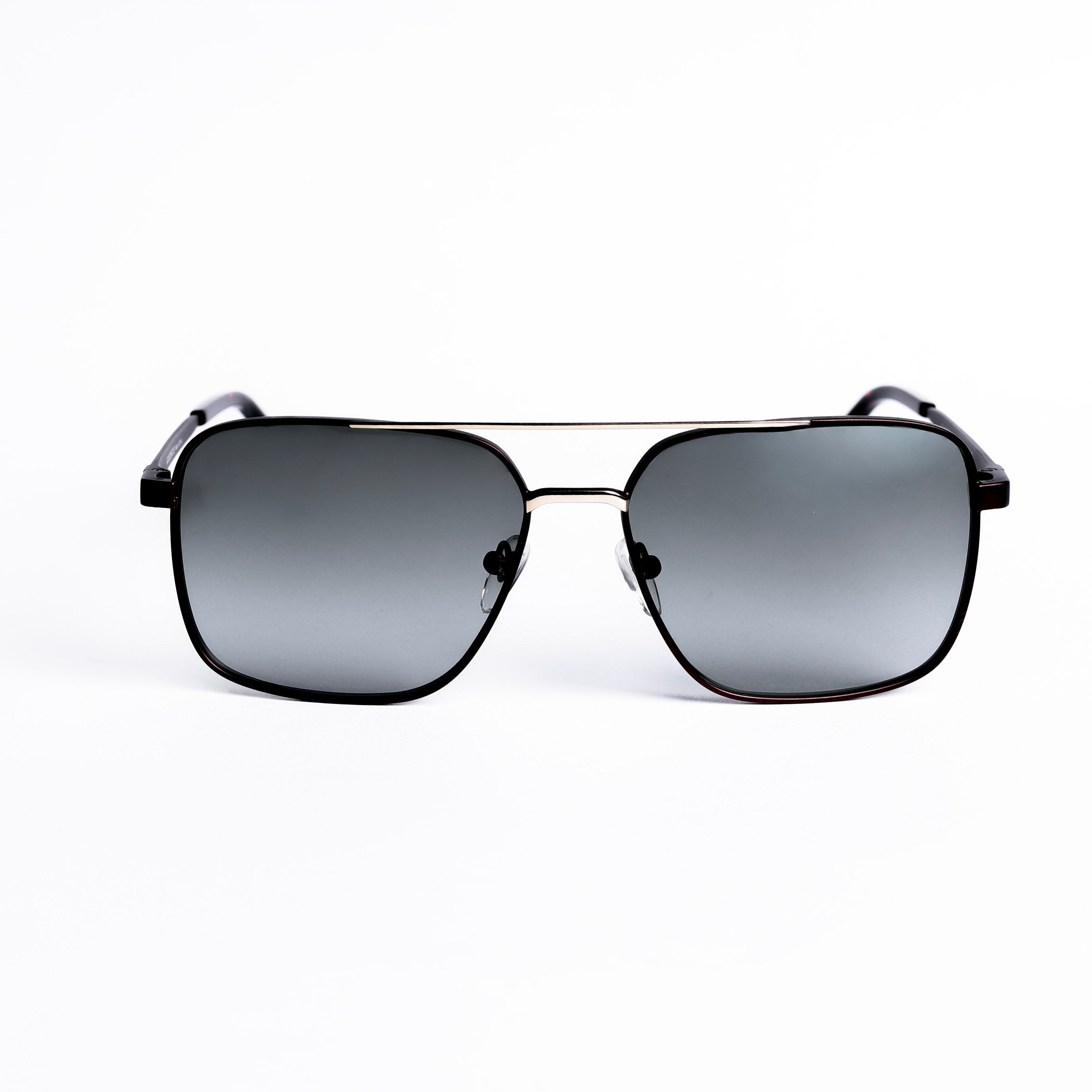 Aviator Brown Gold Sunglasses