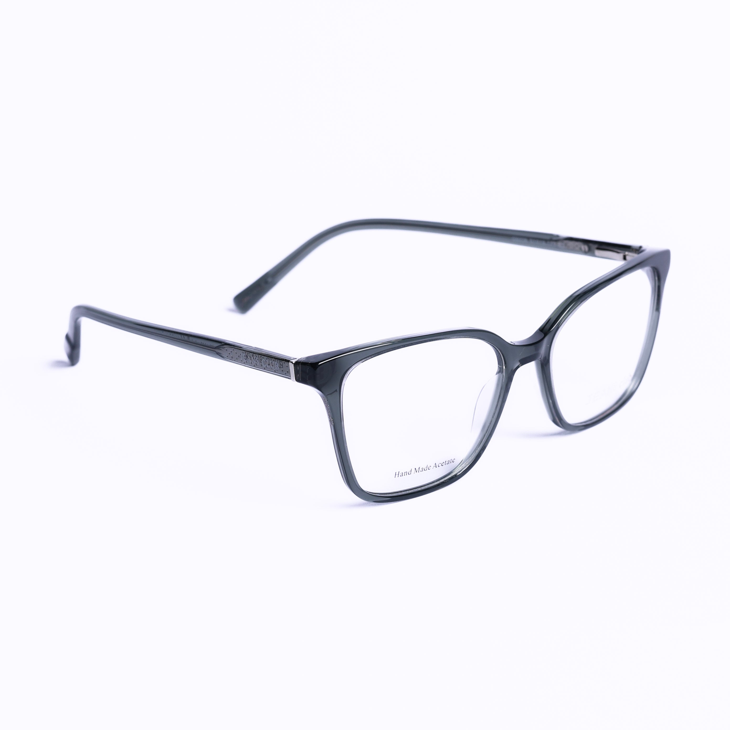 Rectangle Gray Eyeglasses