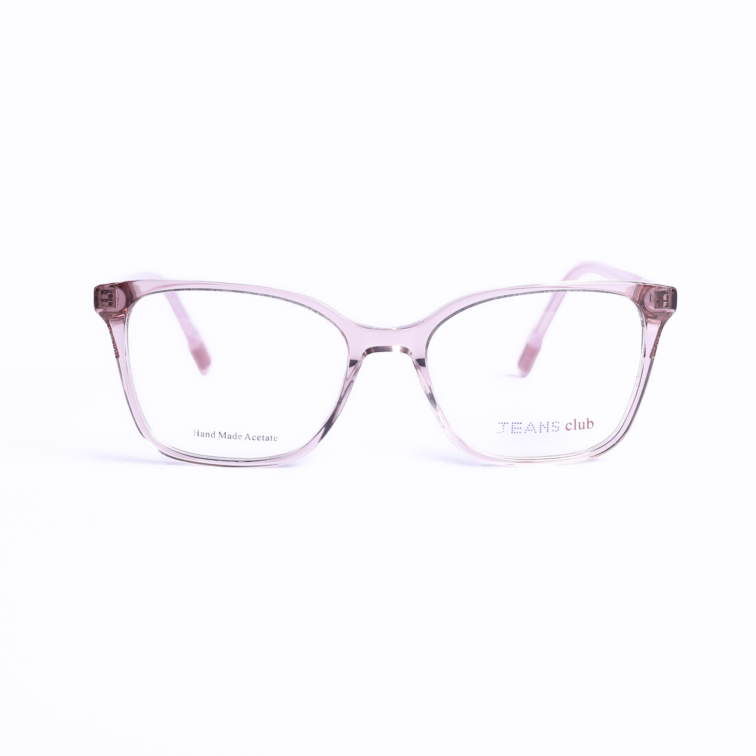 Rectangle Pink Eyeglasses