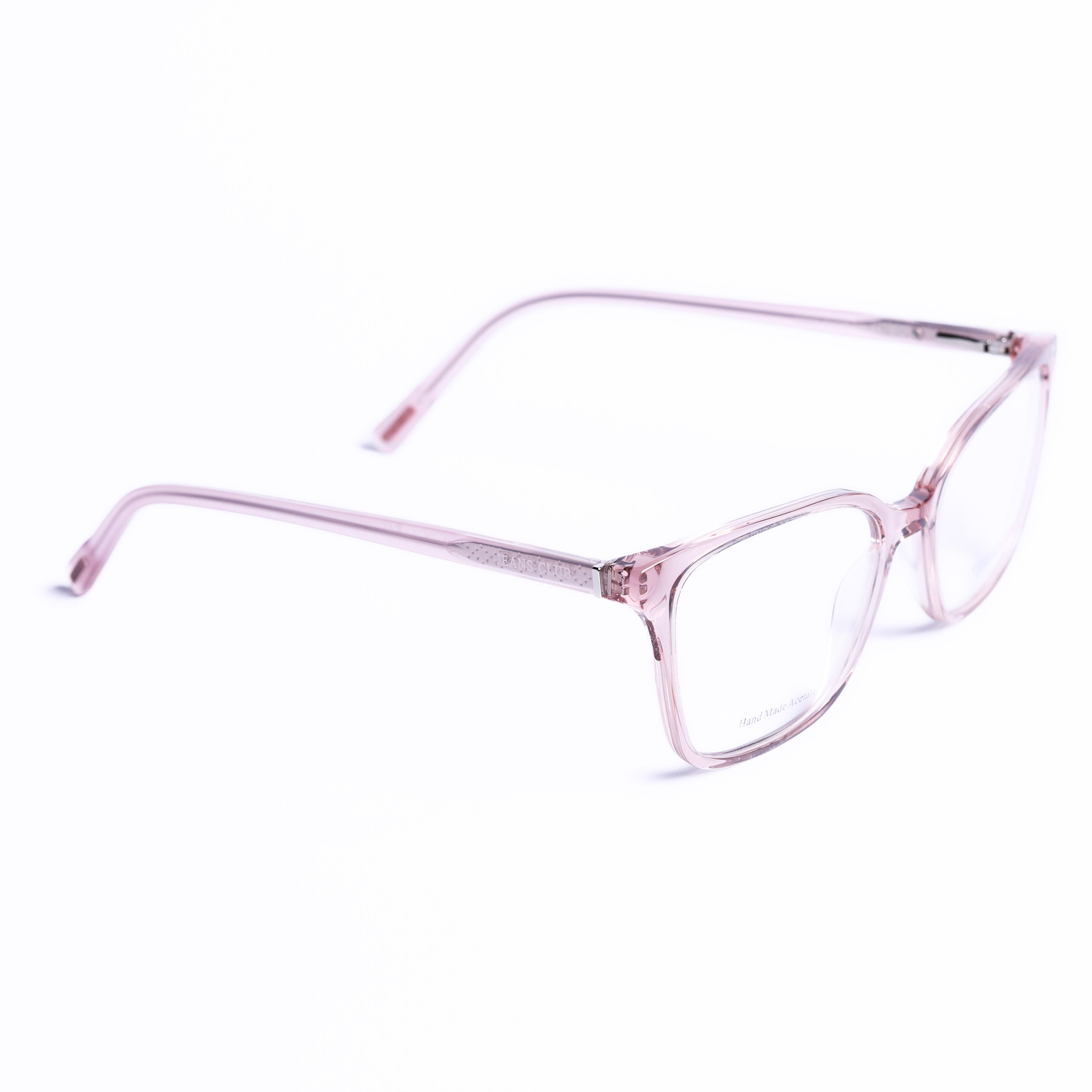 Rectangle Pink Eyeglasses