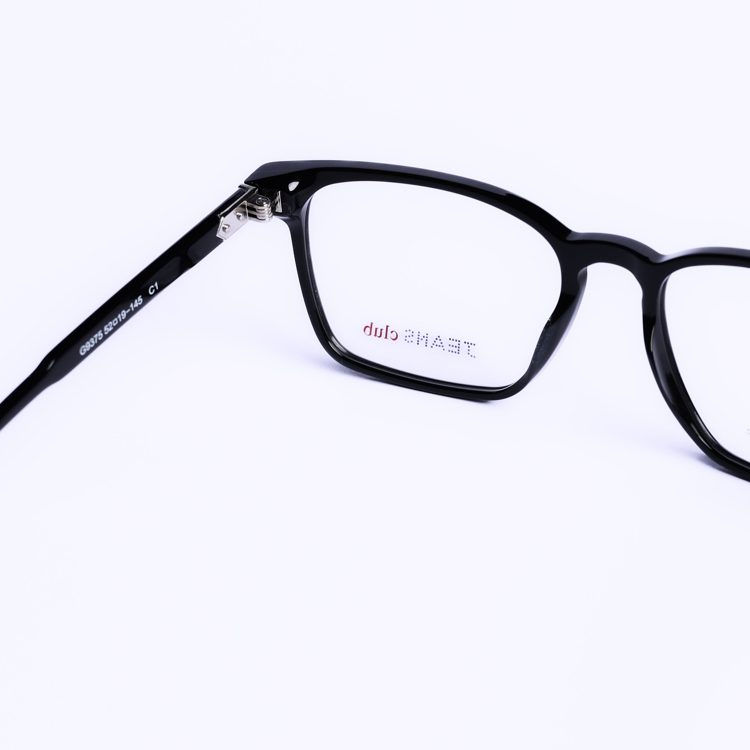 Square Black Eyeglasses