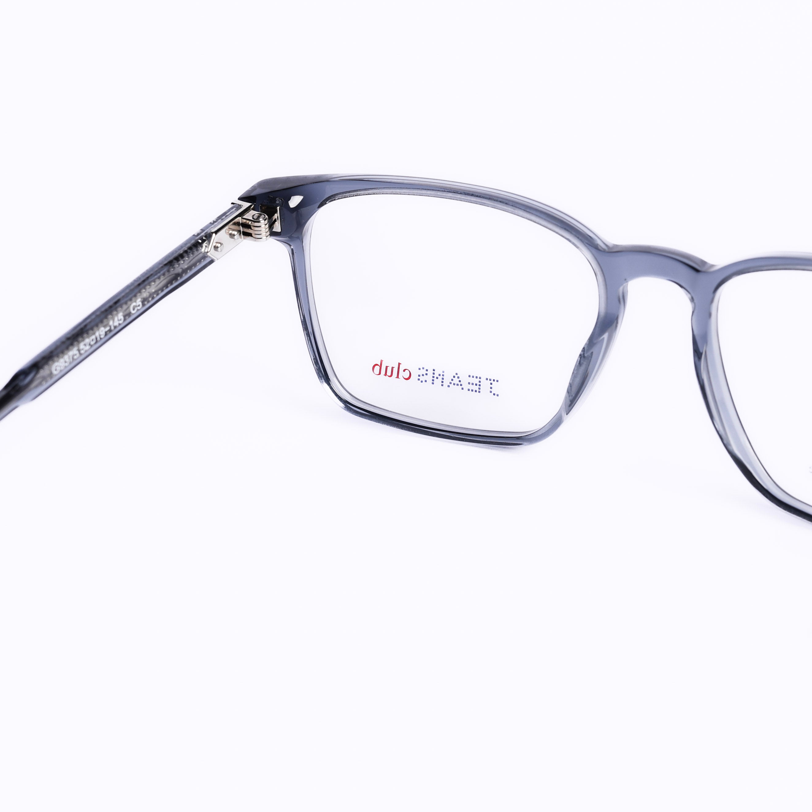 Square Light Blue Eyeglasses