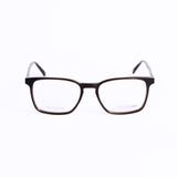 Square Dark Brown Eyeglasses