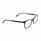 Square Dark Brown Eyeglasses