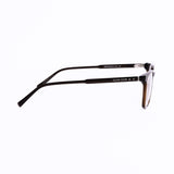 Square Dark Brown Eyeglasses