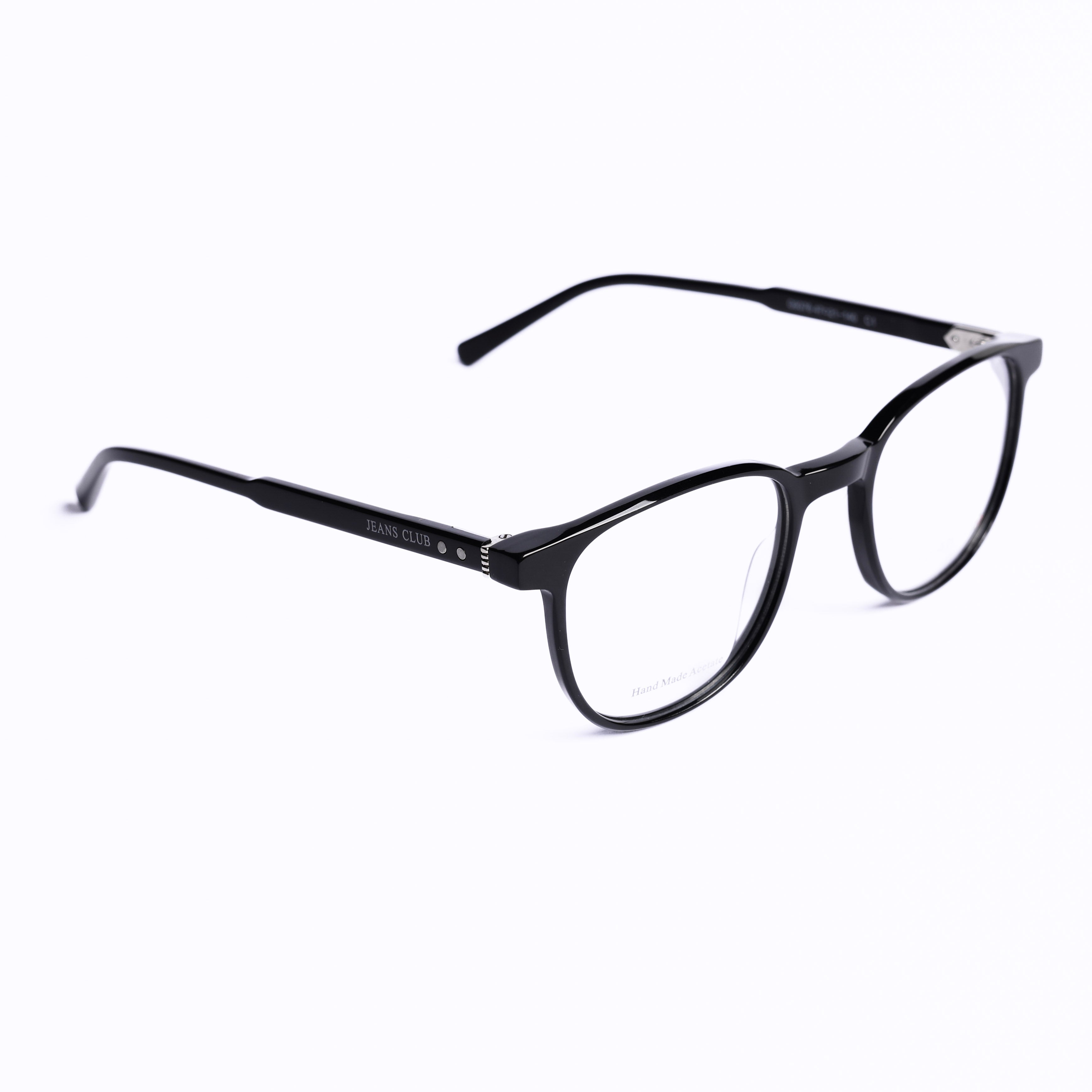 Round Black Eyeglasses
