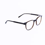 Round Brown Eyeglasses