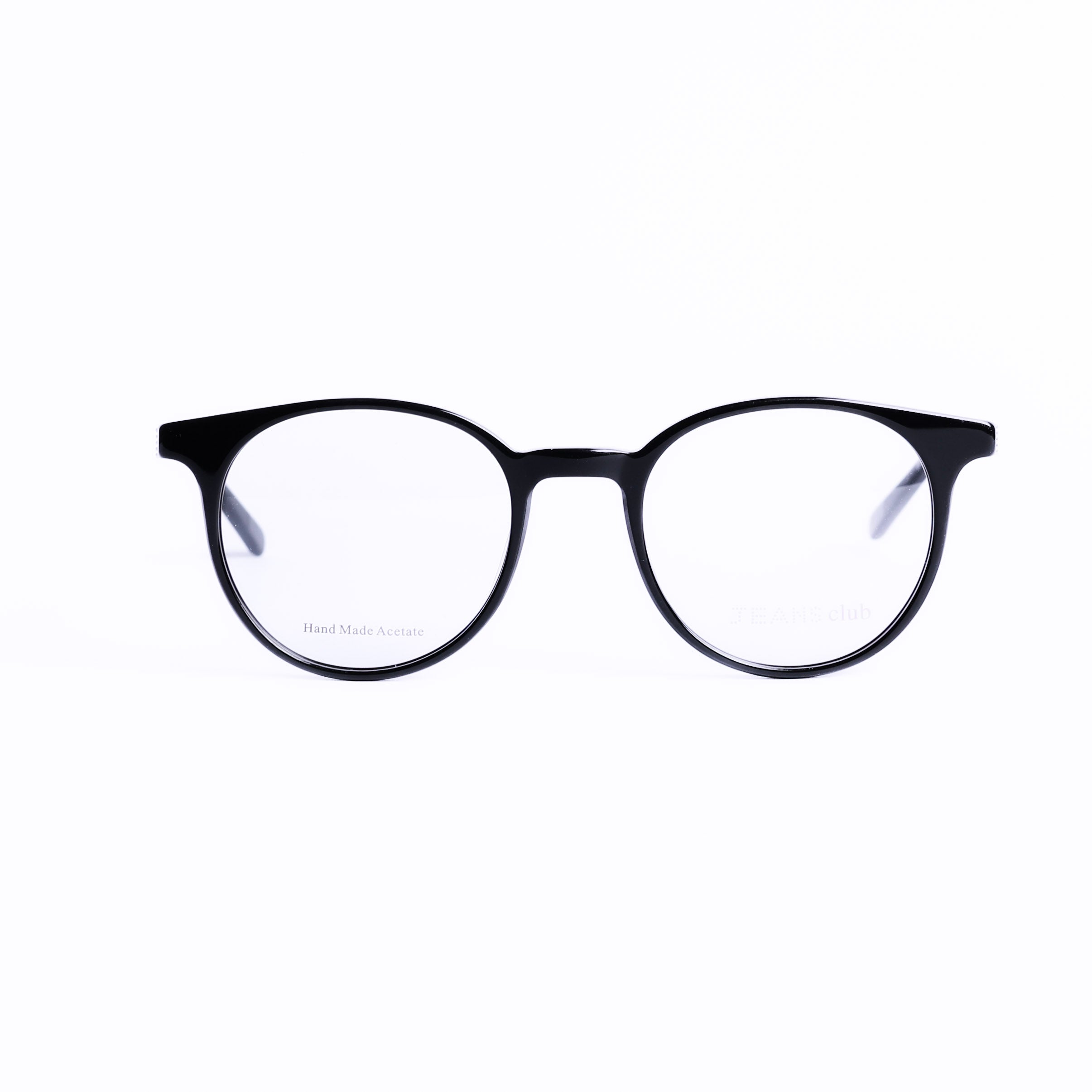 Round Black Eyeglasses