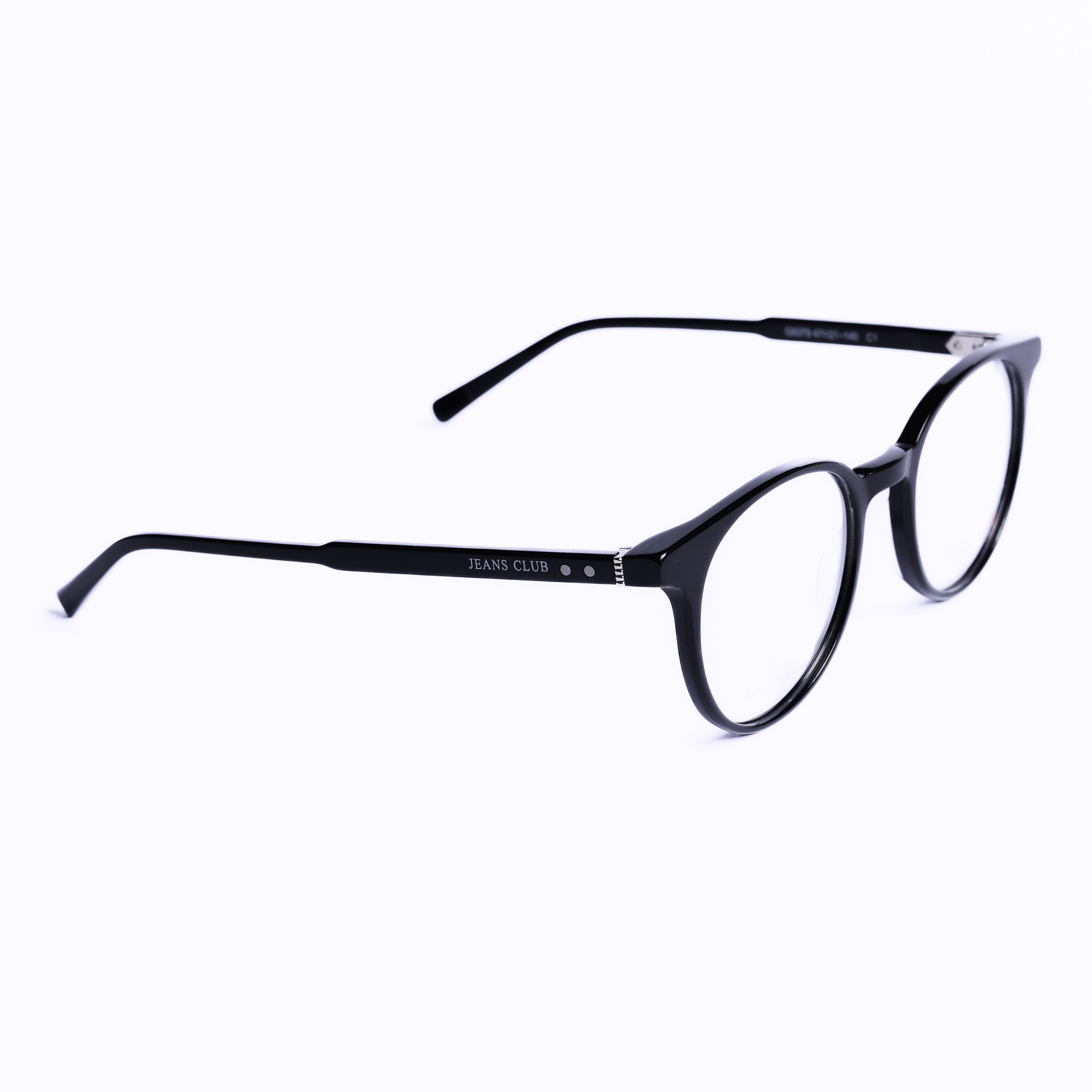 Round Black Eyeglasses