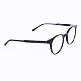 نظارات سوداء مستديرة