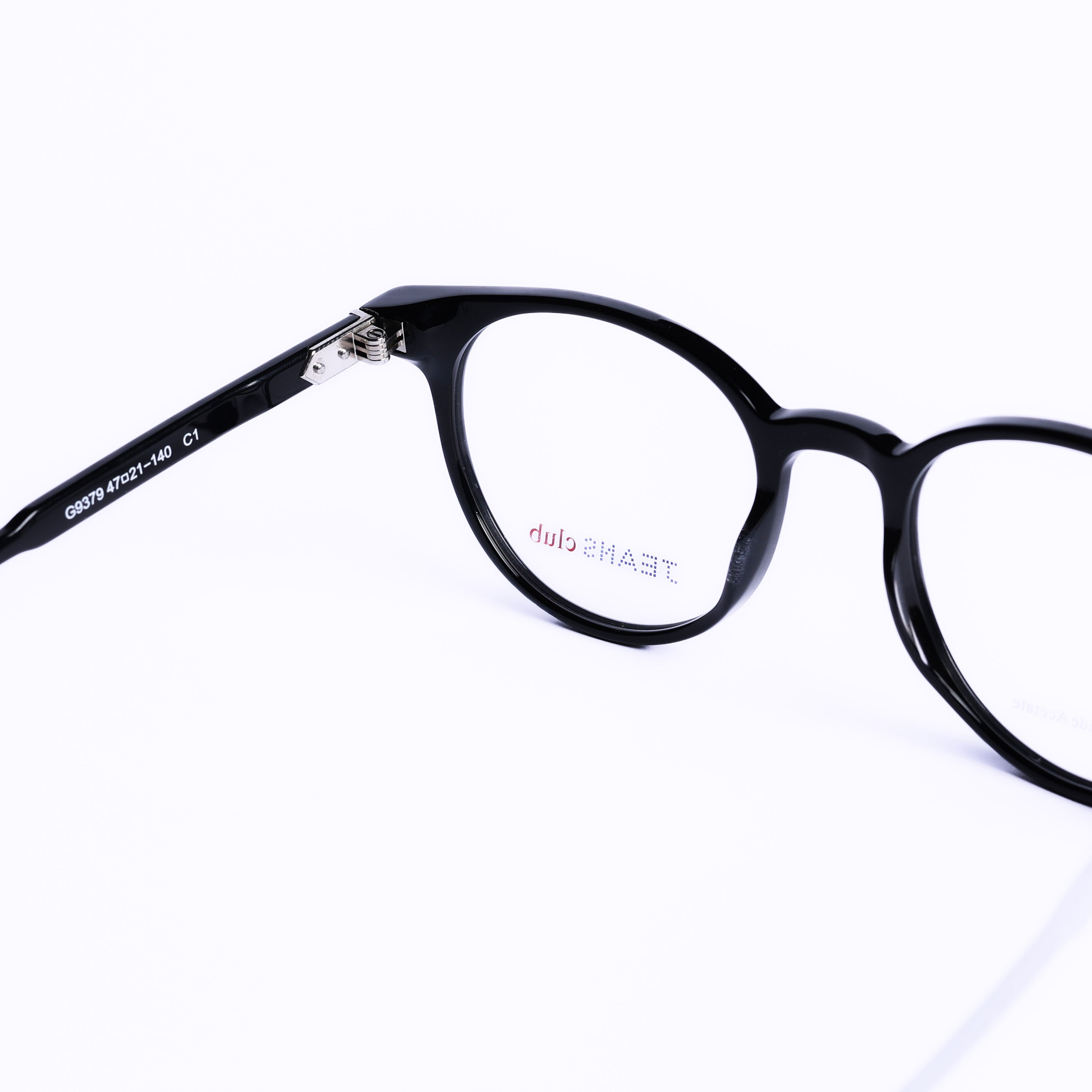 Round Black Eyeglasses