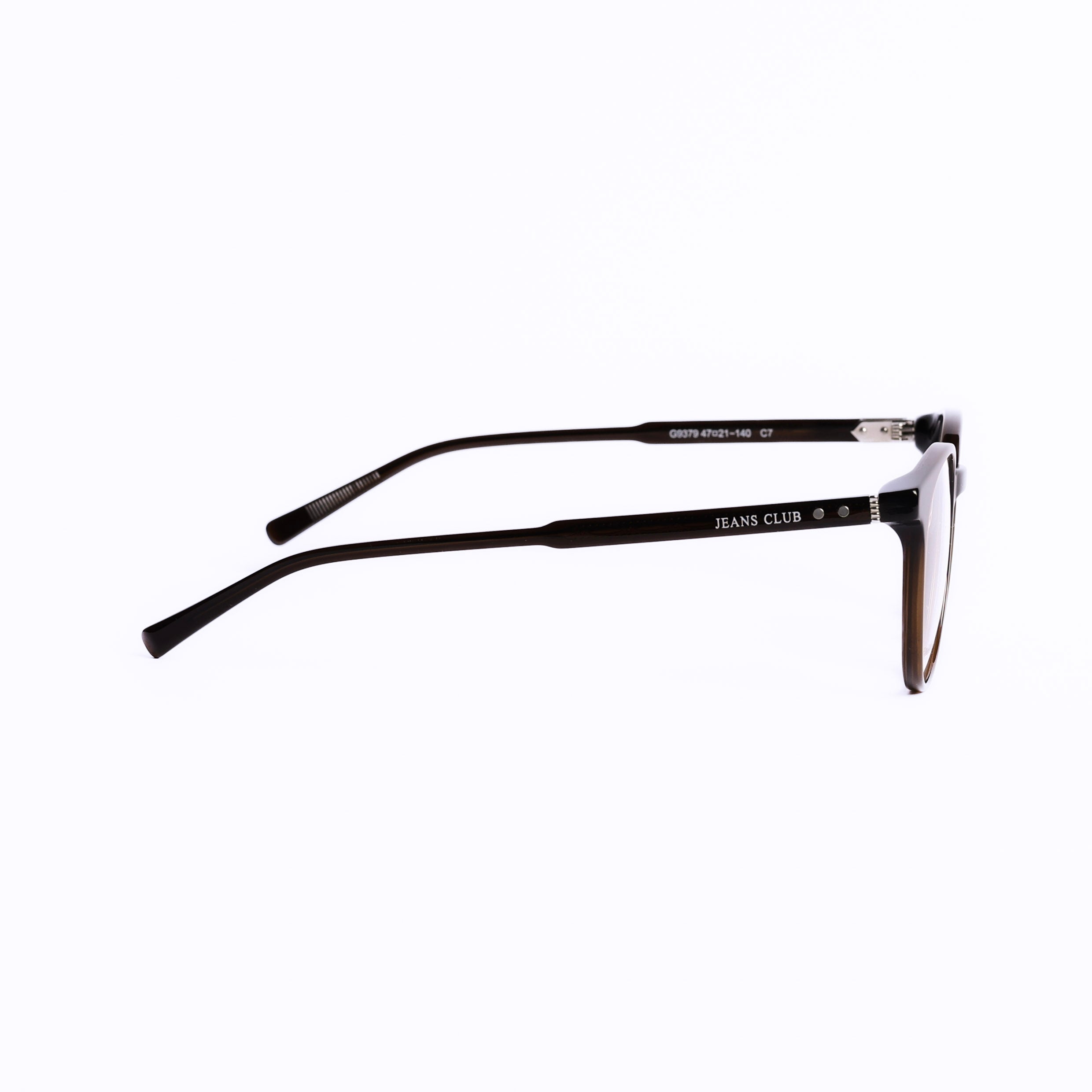 Round Dark Brown Eyeglasses