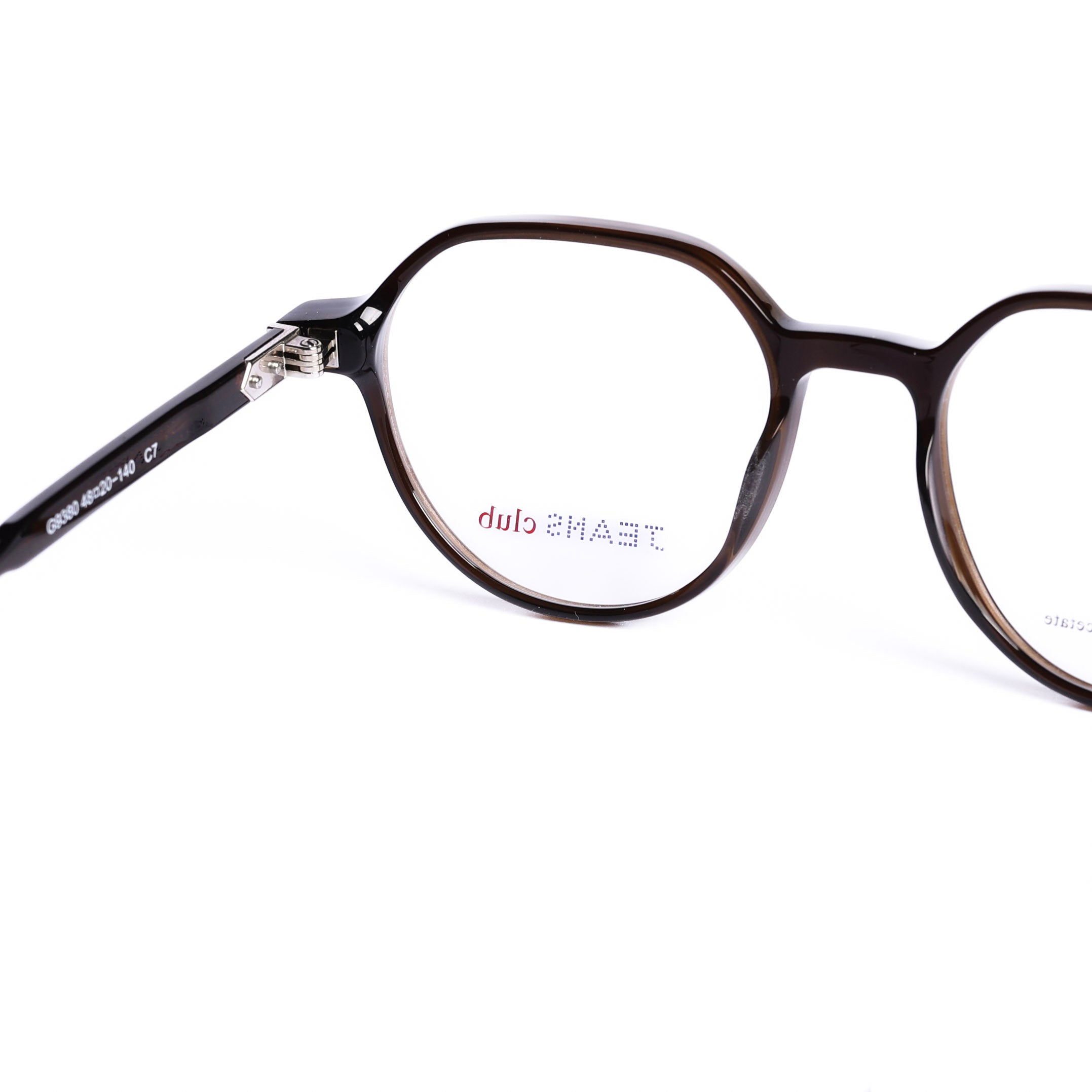 نظارات طبية بانتوس بني داكن