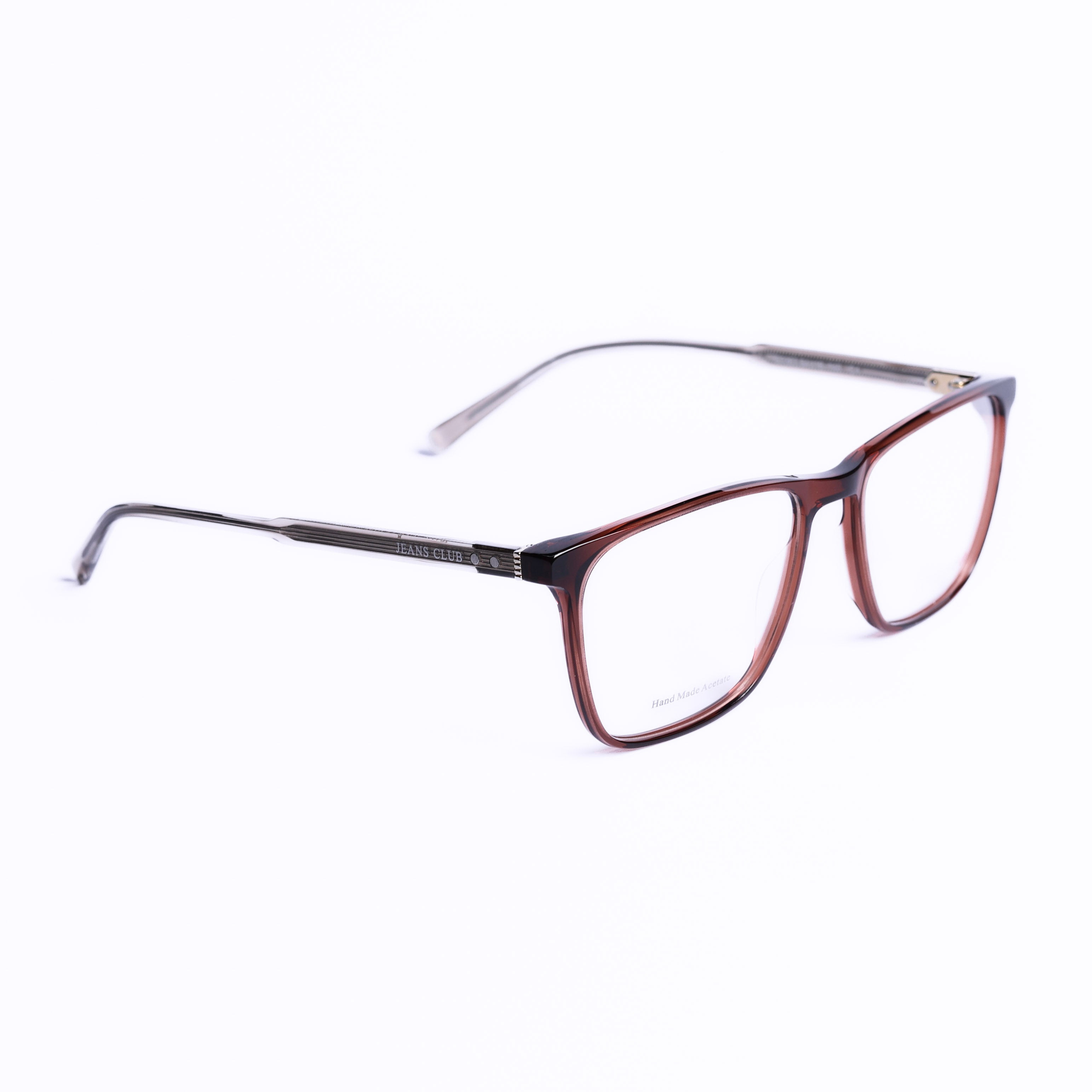 Square Brown Eyeglasses