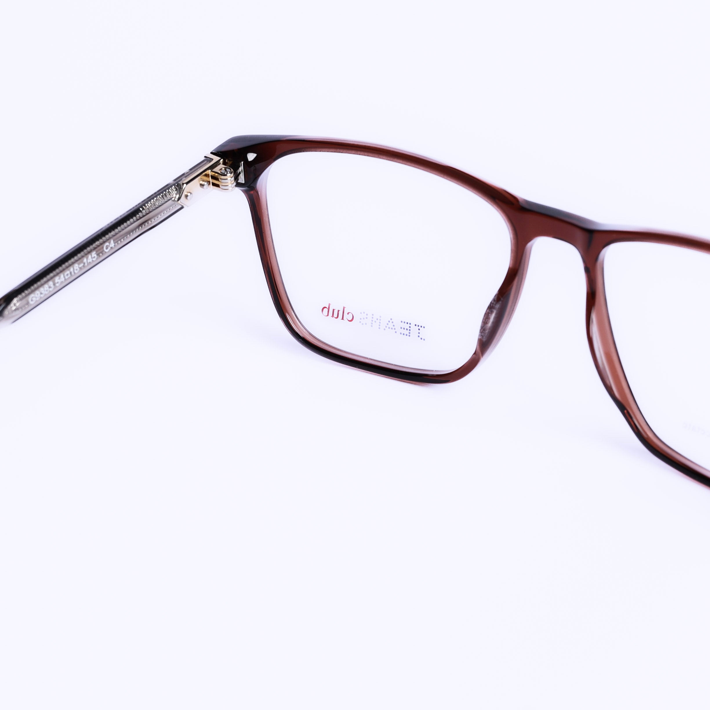 Square Brown Eyeglasses