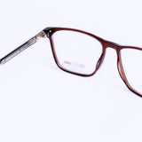 Square Brown Eyeglasses