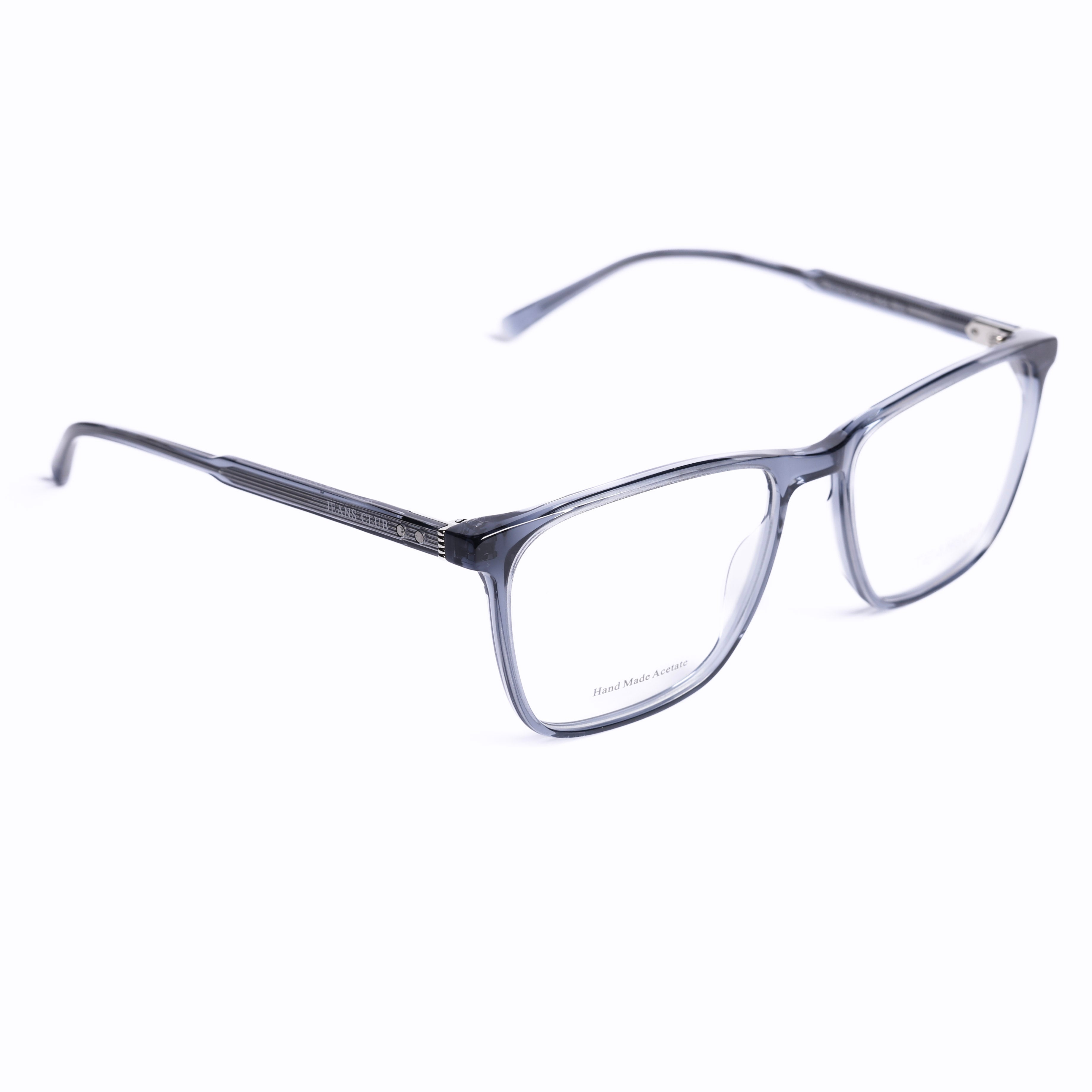 Round Light Blue Eyeglasses