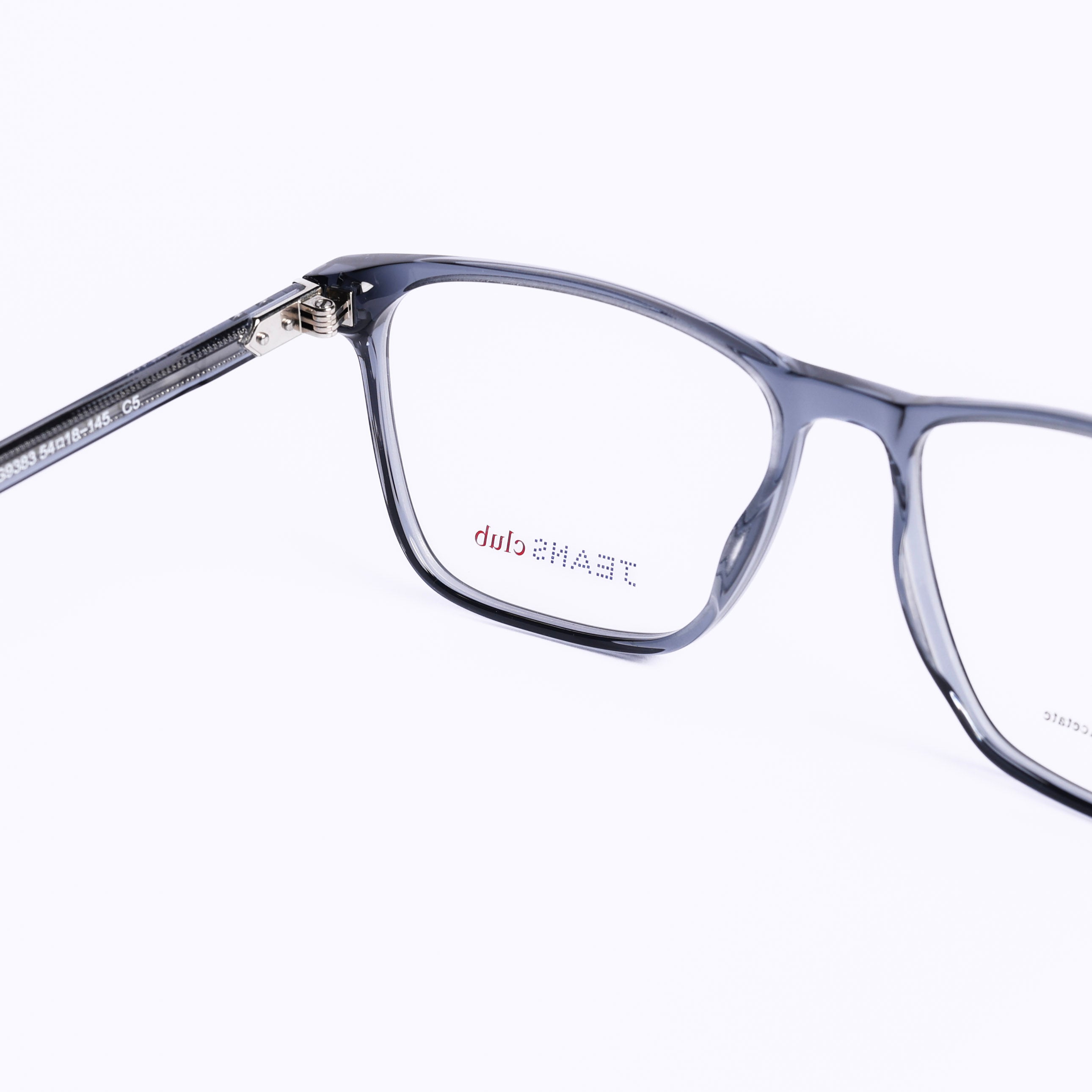 Round Light Blue Eyeglasses