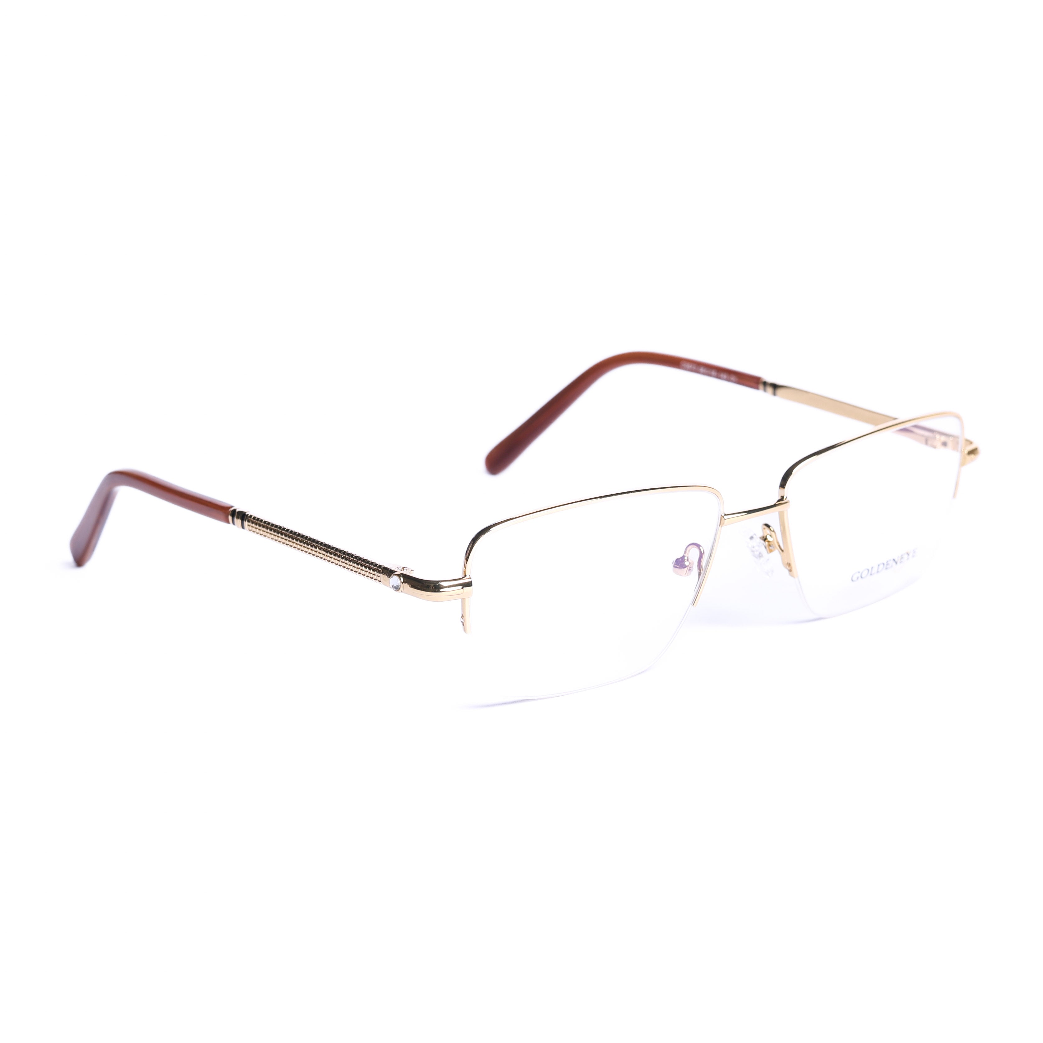 Square Gold Eyeglasses