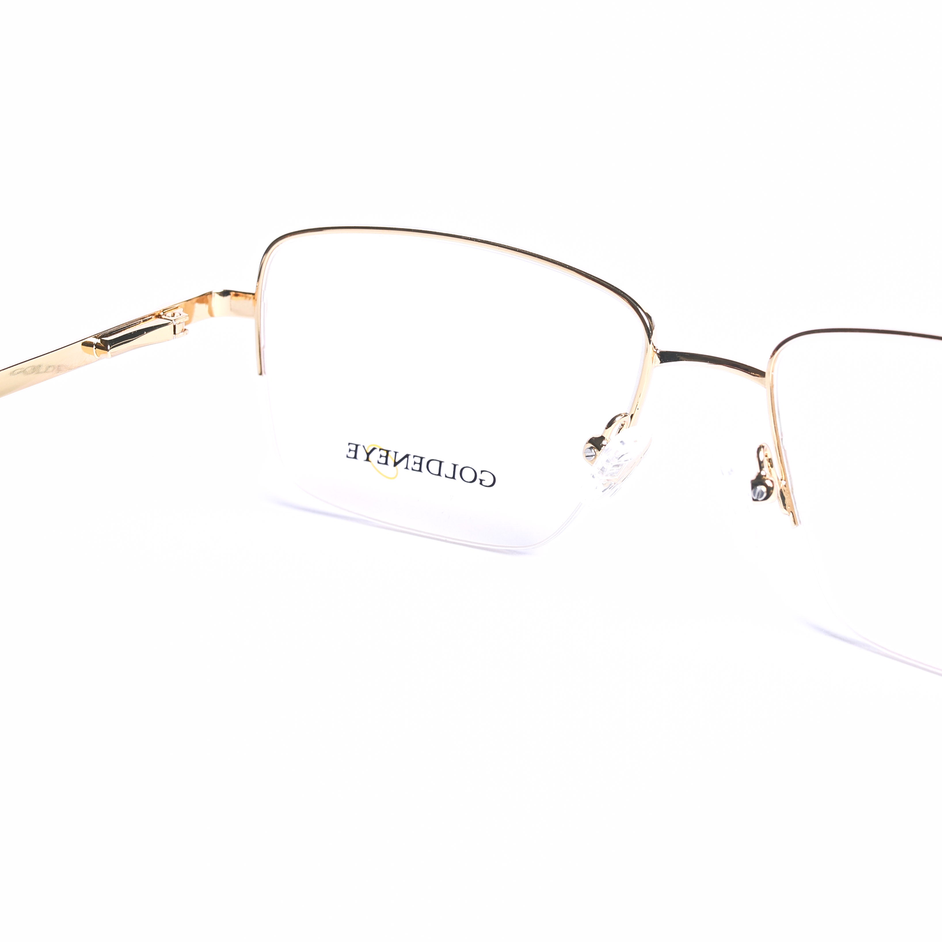 Square Gold Eyeglasses