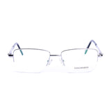 Square Gunmetal Eyeglasses