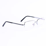 Square Gunmetal Eyeglasses