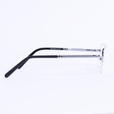 Square Gunmetal Eyeglasses