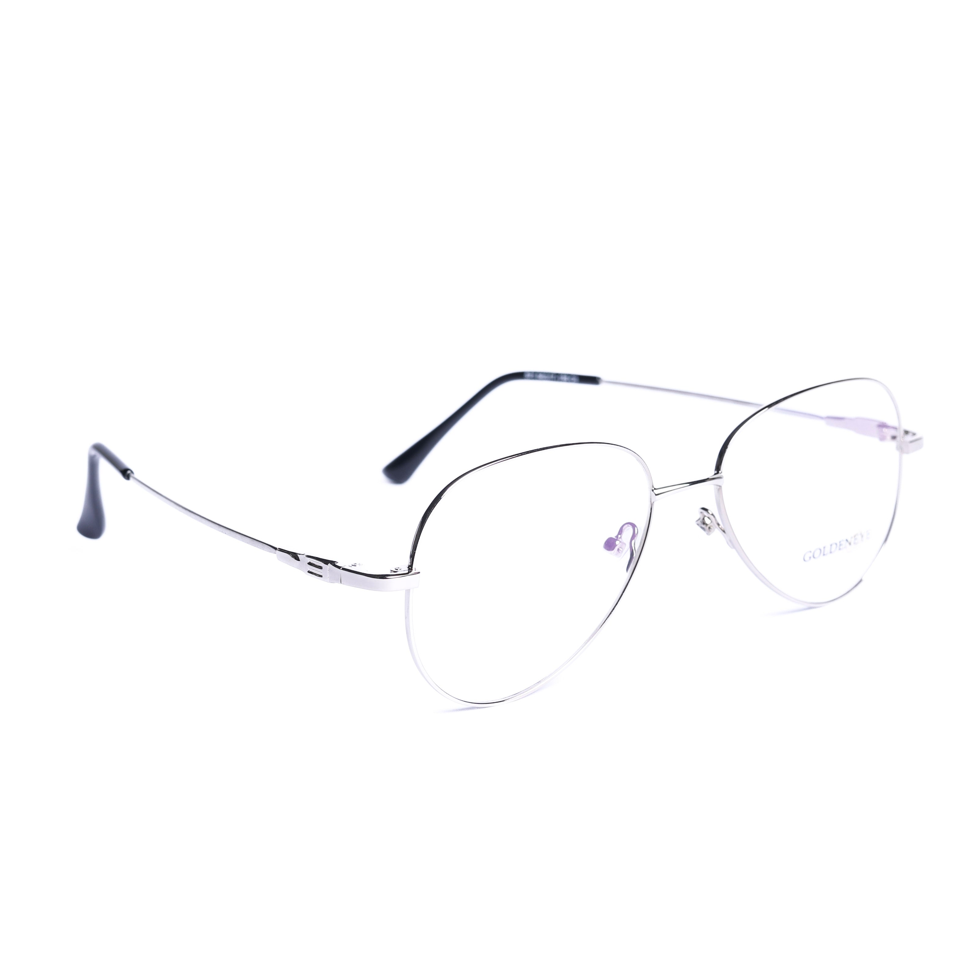 Aviator Silver Eyeglasses