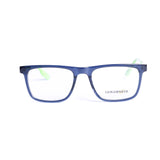 Square Dark Blue Eyeglasses