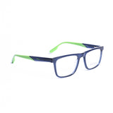Square Dark Blue Eyeglasses