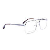 Square Gunmetal Eyeglasses