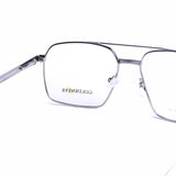 Square Gunmetal Eyeglasses