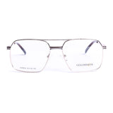 Square Pale Gold Eyeglasses