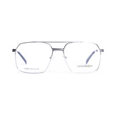 Square Gunmetal Eyeglasses