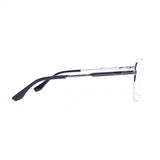 Square Gunmetal Eyeglasses