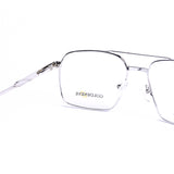 Square Gunmetal Eyeglasses