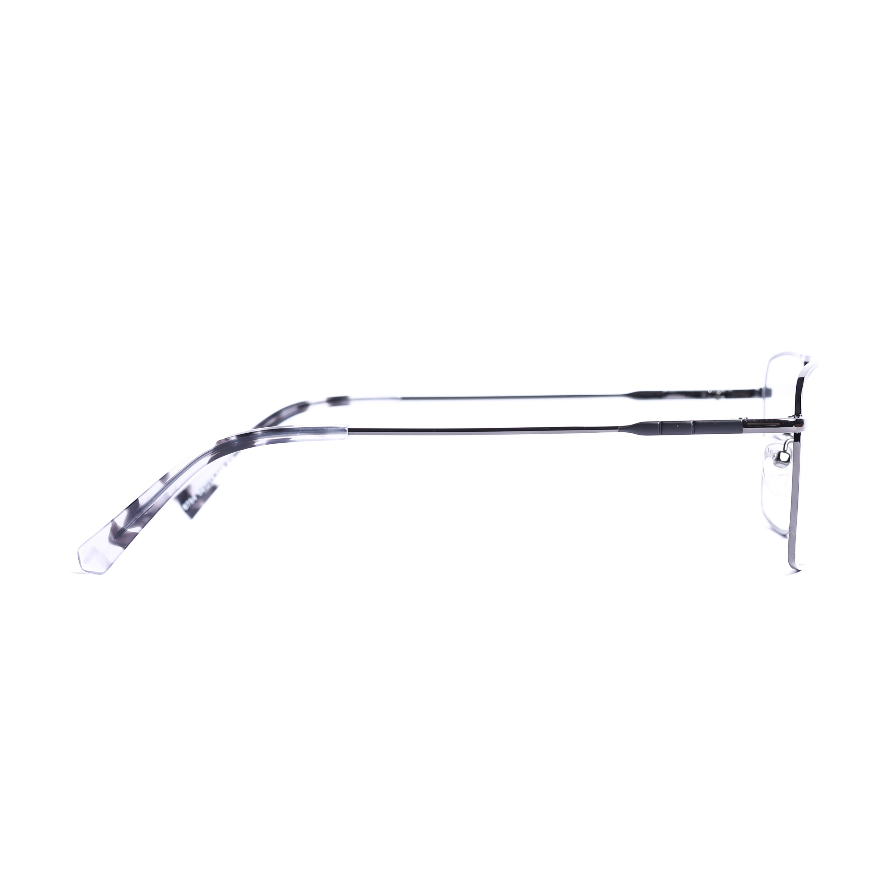 Square Black On transparent Eyeglasses