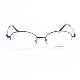 Oval Black Eyeglasses