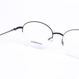 Oval Black Eyeglasses