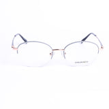 Oval Light Gray Eyeglasses