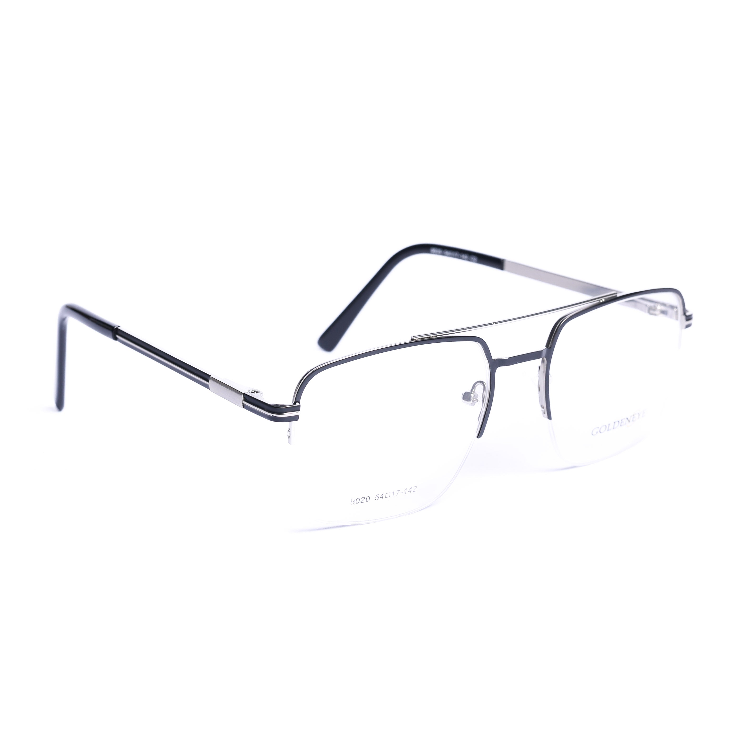Square Dark Blue Eyeglasses