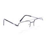 Square Dark Blue Eyeglasses