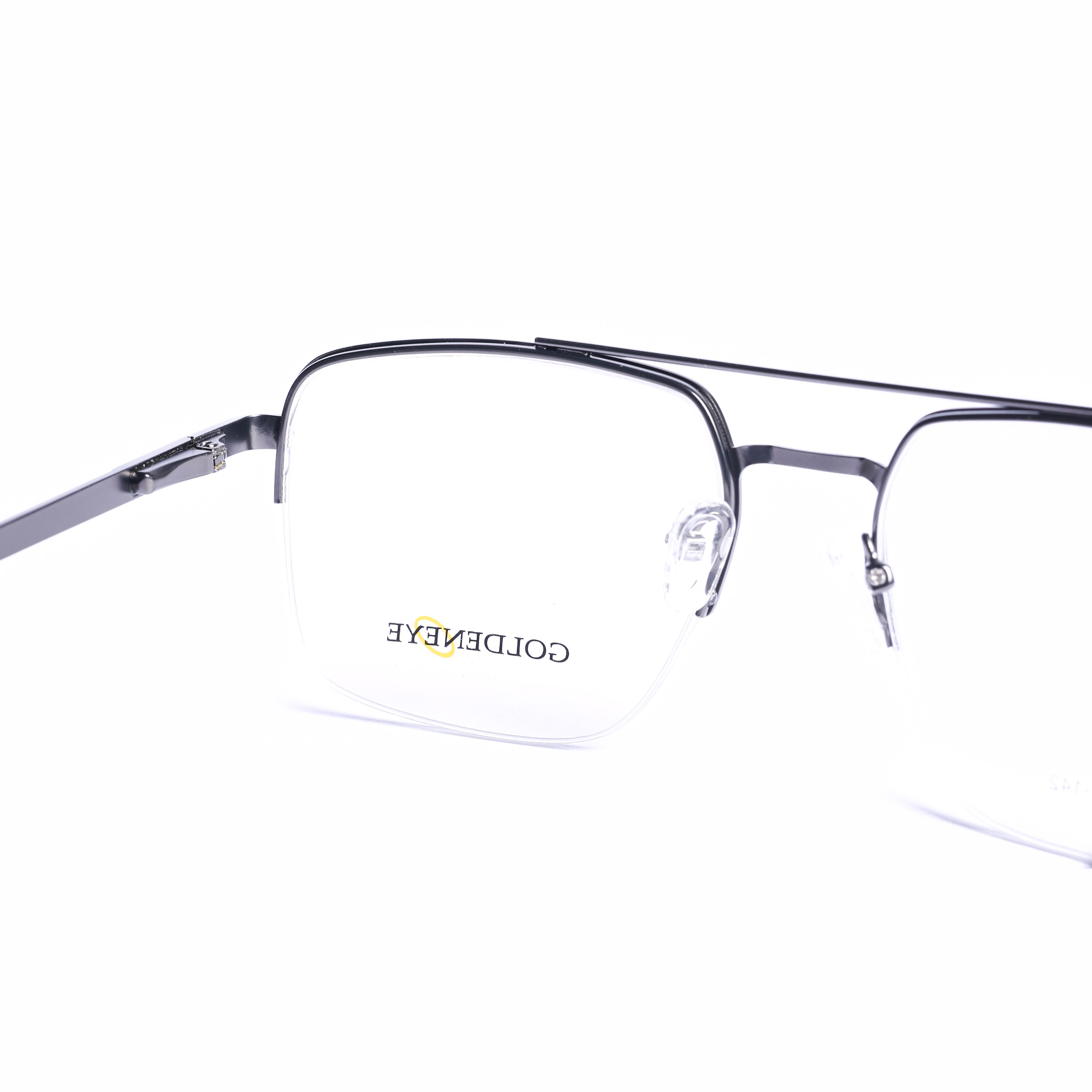 Square Dark Blue Eyeglasses