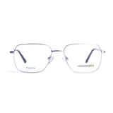 Square Gunmetal Eyeglasses