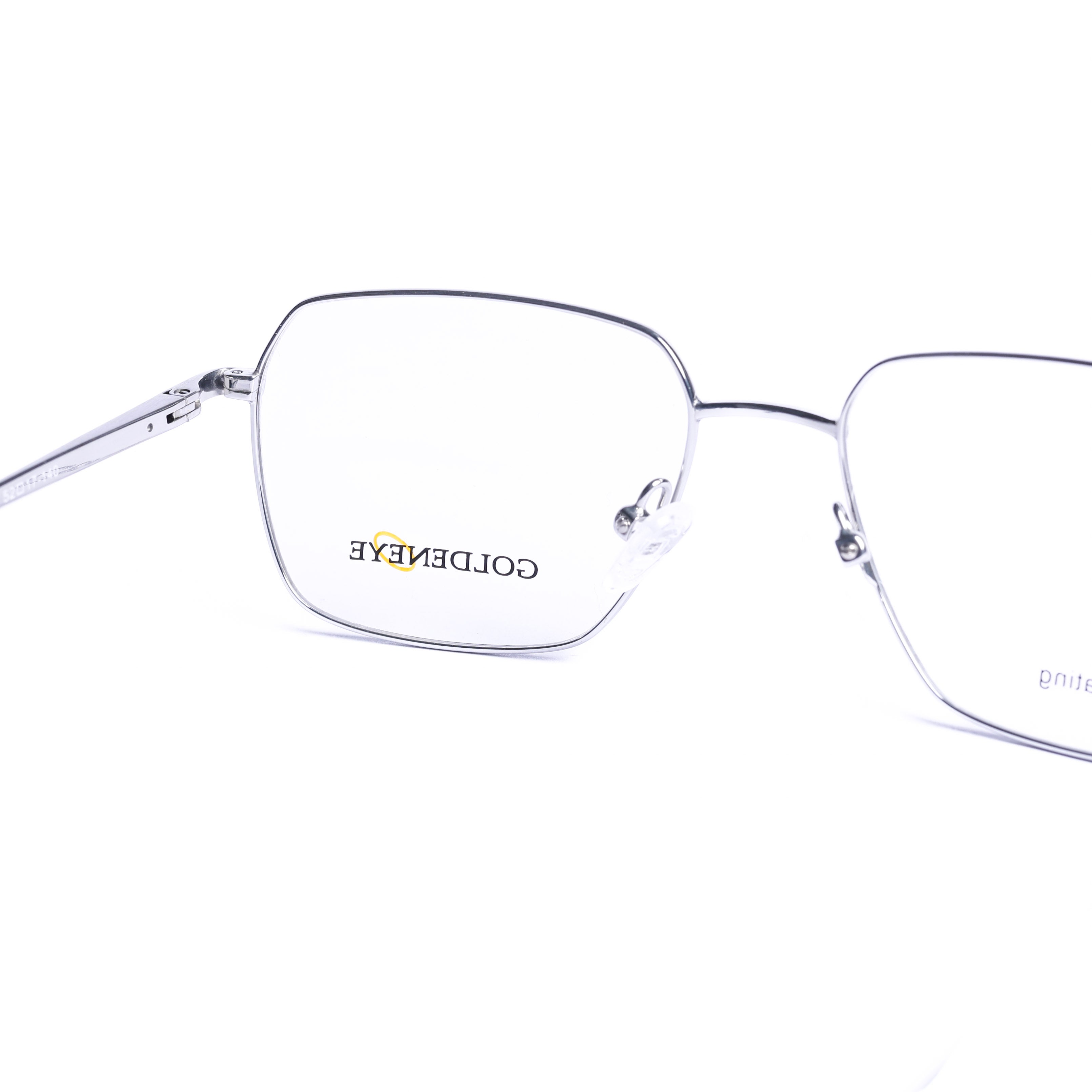 Square Gunmetal Eyeglasses